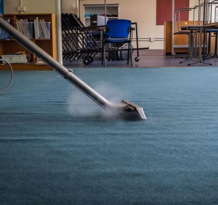 cleaning carpet